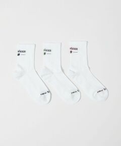 BEAUTY&YOUTH UNITED ARROWS / ビューティー&ユース ユナイテッドアローズ ソックス | ＜New Balance＞ロゴ ソックス/3P