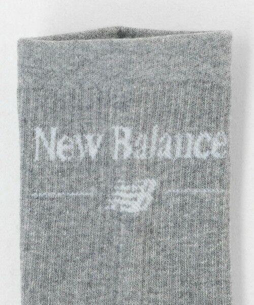 BEAUTY&YOUTH UNITED ARROWS / ビューティー&ユース ユナイテッドアローズ ソックス | ＜New Balance＞ロゴ ソックス/3P | 詳細6