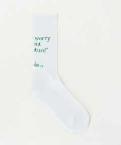 BEAUTY&YOUTH UNITED ARROWS / ビューティー&ユース ユナイテッドアローズ ソックス | 【別注】＜Samplee＞メッセージ ソックス