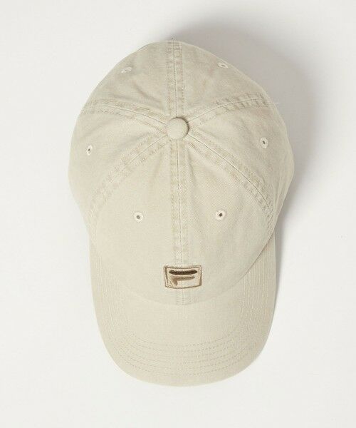 BEAUTY&YOUTH UNITED ARROWS / ビューティー&ユース ユナイテッドアローズ キャップ | 【別注】＜FILA＞コットン ウォッシュ ロゴ キャップ | 詳細7