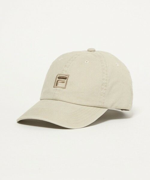 BEAUTY&YOUTH UNITED ARROWS / ビューティー&ユース ユナイテッドアローズ キャップ | 【別注】＜FILA＞コットン ウォッシュ ロゴ キャップ | 詳細3