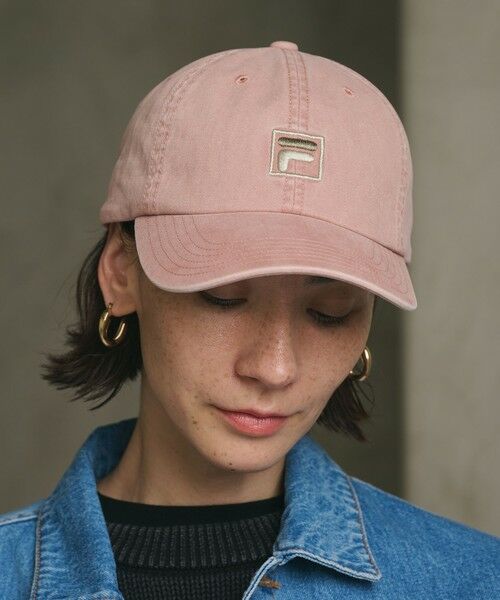 BEAUTY&YOUTH UNITED ARROWS / ビューティー&ユース ユナイテッドアローズ キャップ | 【別注】＜FILA＞コットン ウォッシュ ロゴ キャップ | 詳細17