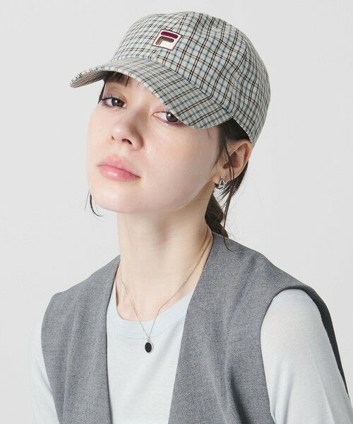 BEAUTY&YOUTH UNITED ARROWS / ビューティー&ユース ユナイテッドアローズ キャップ | 【別注】＜FILA＞チェック キャップ | 詳細1