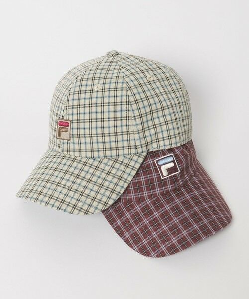 BEAUTY&YOUTH UNITED ARROWS / ビューティー&ユース ユナイテッドアローズ キャップ | 【別注】＜FILA＞チェック キャップ | 詳細17