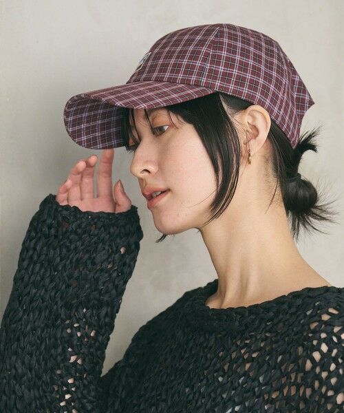 BEAUTY&YOUTH UNITED ARROWS / ビューティー&ユース ユナイテッドアローズ キャップ | 【別注】＜FILA＞チェック キャップ | 詳細10