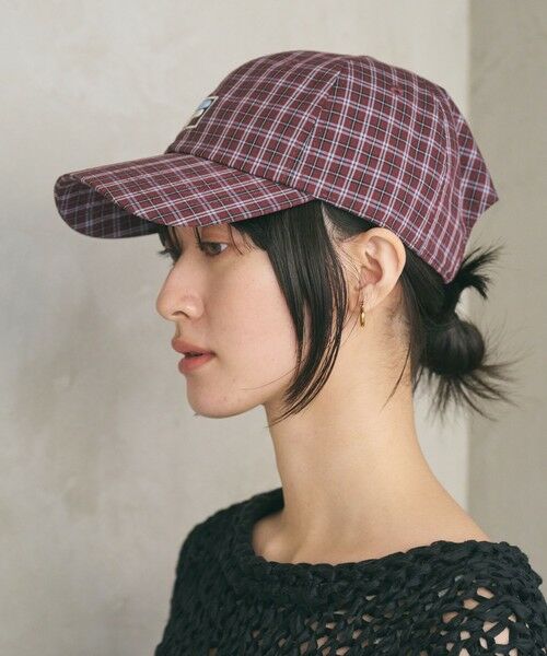 BEAUTY&YOUTH UNITED ARROWS / ビューティー&ユース ユナイテッドアローズ キャップ | 【別注】＜FILA＞チェック キャップ | 詳細12