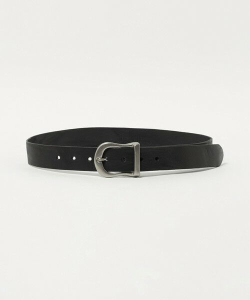 BEAUTY&YOUTH UNITED ARROWS / ビューティー&ユース ユナイテッドアローズ ベルト・サスペンダー | ＜ATELIER BRUGGE＞レザー ホースシュー ベルト（BLACK）