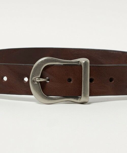 BEAUTY&YOUTH UNITED ARROWS / ビューティー&ユース ユナイテッドアローズ ベルト・サスペンダー | ＜ATELIER BRUGGE＞レザー ホースシュー ベルト | 詳細4