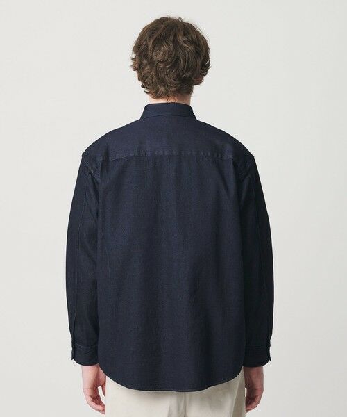 BEAUTY&YOUTH UNITED ARROWS / ビューティー&ユース ユナイテッドアローズ シャツ・ブラウス | 7.5oz サテンデニム レギュラー グランデ シャツ GRANDE型 | 詳細12