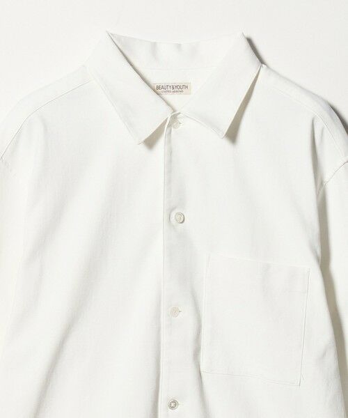 BEAUTY&YOUTH UNITED ARROWS / ビューティー&ユース ユナイテッドアローズ シャツ・ブラウス | TC リネン キャンプカラー グランデ シャツ GRANDE型 | 詳細4