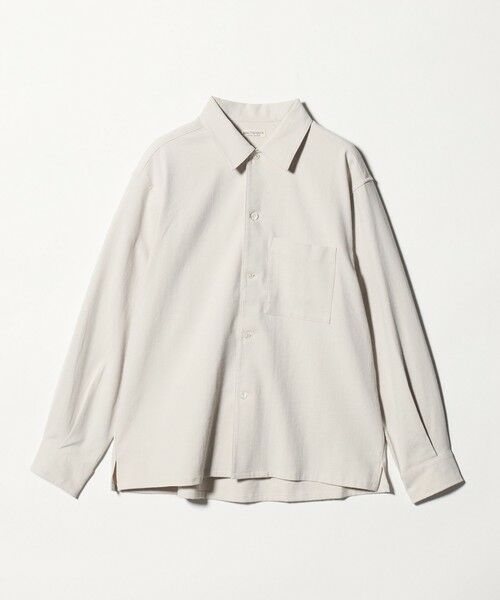 BEAUTY&YOUTH UNITED ARROWS / ビューティー&ユース ユナイテッドアローズ シャツ・ブラウス | TC リネン キャンプカラー グランデ シャツ GRANDE型 | 詳細13