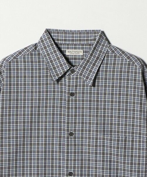 BEAUTY&YOUTH UNITED ARROWS / ビューティー&ユース ユナイテッドアローズ シャツ・ブラウス | ツイスト チェック レギュラー シャツ FORM型 | 詳細10