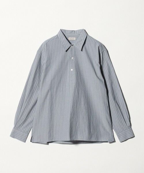 BEAUTY&YOUTH UNITED ARROWS / ビューティー&ユース ユナイテッドアローズ シャツ・ブラウス | TYP ワッシャー ピンストライプ プルオーバーシャツ | 詳細12
