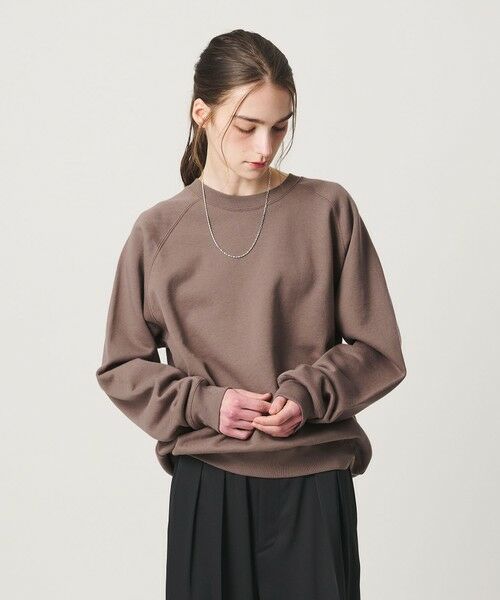 BEAUTY&YOUTH UNITED ARROWS / ビューティー&ユース ユナイテッドアローズ スウェット | 【WEB限定】ラグラン スウェット | 詳細10