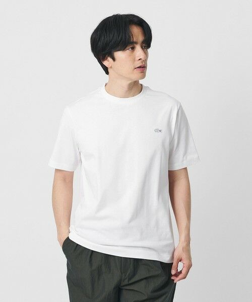 BEAUTY&YOUTH UNITED ARROWS / ビューティー&ユース ユナイテッドアローズ カットソー | ＜LACOSTE＞アウトライン クロック クルーネック Tシャツ | 詳細1