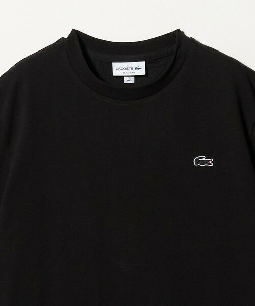 BEAUTY&YOUTH UNITED ARROWS / ビューティー&ユース ユナイテッドアローズ カットソー | ＜LACOSTE＞アウトライン クロック クルーネック Tシャツ | 詳細8