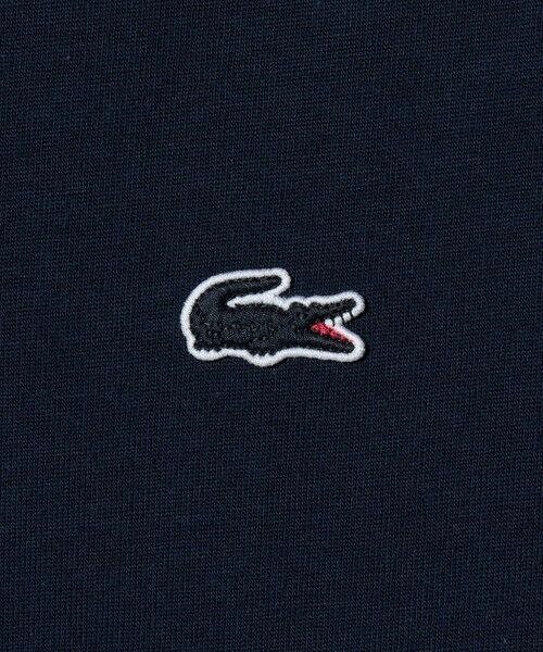 BEAUTY&YOUTH UNITED ARROWS / ビューティー&ユース ユナイテッドアローズ カットソー | ＜LACOSTE＞アウトライン クロック クルーネック Tシャツ | 詳細17