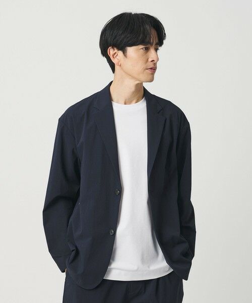 BEAUTY&YOUTH UNITED ARROWS / ビューティー&ユース ユナイテッドアローズ テーラードジャケット | 360°MASTER リラックス 2B ジャケット セットアップ対応 ストレッチ ウォッシャブル（NAVY）
