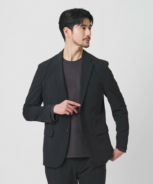 BEAUTY&YOUTH UNITED ARROWS / ビューティー&ユース ユナイテッドアローズ テーラードジャケット | 【WEB限定】 360°MASTER スマート 2B ジャケット セットアップ対応 撥水 ストレッチ ウォッシャブル（BLACK）