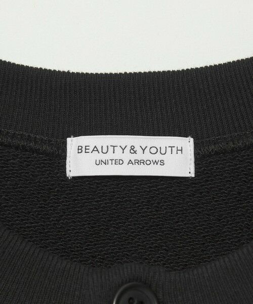 BEAUTY&YOUTH UNITED ARROWS / ビューティー&ユース ユナイテッドアローズ カーディガン・ボレロ | 【WEB限定】クルーネック スウェット カーディガン | 詳細6