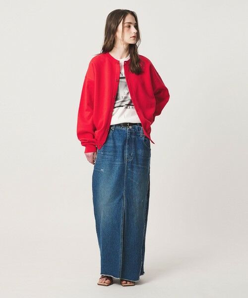 BEAUTY&YOUTH UNITED ARROWS / ビューティー&ユース ユナイテッドアローズ カーディガン・ボレロ | 【WEB限定】クルーネック スウェット カーディガン | 詳細13