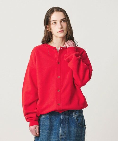 BEAUTY&YOUTH UNITED ARROWS / ビューティー&ユース ユナイテッドアローズ カーディガン・ボレロ | 【WEB限定】クルーネック スウェット カーディガン | 詳細16