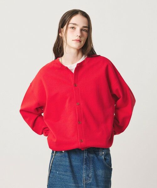 BEAUTY&YOUTH UNITED ARROWS / ビューティー&ユース ユナイテッドアローズ カーディガン・ボレロ | 【WEB限定】クルーネック スウェット カーディガン | 詳細18