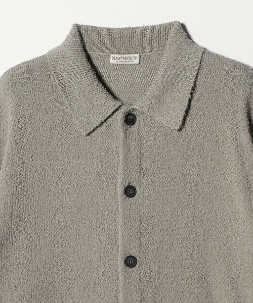BEAUTY&YOUTH UNITED ARROWS / ビューティー&ユース ユナイテッドアローズ カーディガン・ボレロ | ツイスト コットン ニットシャツ | 詳細14