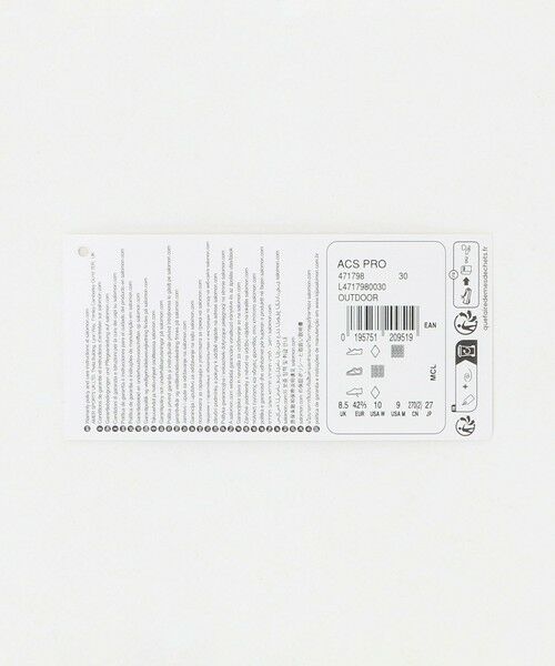 BEAUTY&YOUTH UNITED ARROWS / ビューティー&ユース ユナイテッドアローズ スニーカー | ＜Salomon＞ACS PRO スニーカー | 詳細12