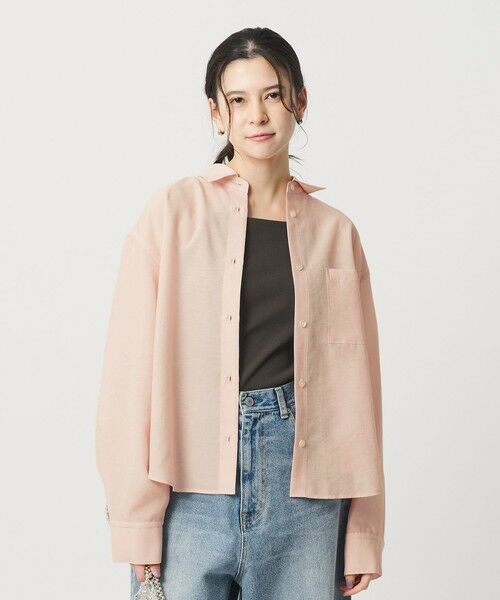 BEAUTY&YOUTH UNITED ARROWS / ビューティー&ユース ユナイテッドアローズ シャツ・ブラウス | シアー バックタック シャツ 吸水速乾 | 詳細10