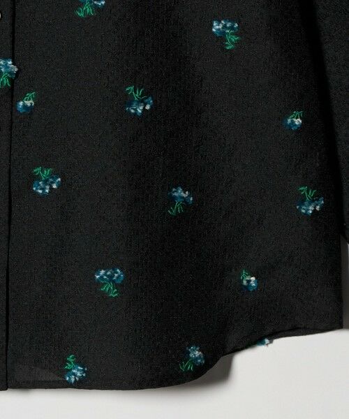 BEAUTY&YOUTH UNITED ARROWS / ビューティー&ユース ユナイテッドアローズ シャツ・ブラウス | フラワーモチーフ ジャガード シャツ ウォッシャブル | 詳細19