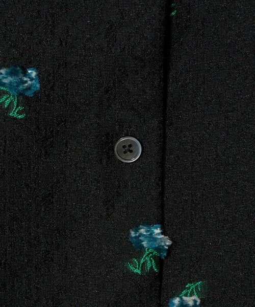 BEAUTY&YOUTH UNITED ARROWS / ビューティー&ユース ユナイテッドアローズ シャツ・ブラウス | フラワーモチーフ ジャガード シャツ ウォッシャブル | 詳細20