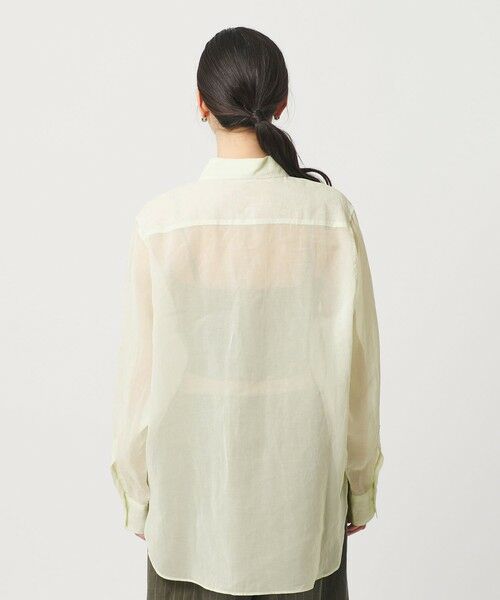 BEAUTY&YOUTH UNITED ARROWS / ビューティー&ユース ユナイテッドアローズ シャツ・ブラウス | コットン シアー ワーク シャツ | 詳細26