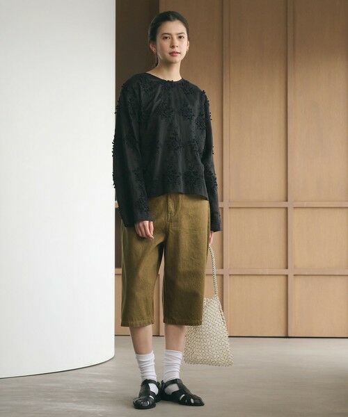 BEAUTY&YOUTH UNITED ARROWS / ビューティー&ユース ユナイテッドアローズ シャツ・ブラウス | セルロースナイロン エンブロイダリーシャツ 2WAY | 詳細10