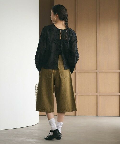 BEAUTY&YOUTH UNITED ARROWS / ビューティー&ユース ユナイテッドアローズ シャツ・ブラウス | セルロースナイロン エンブロイダリーシャツ 2WAY | 詳細11