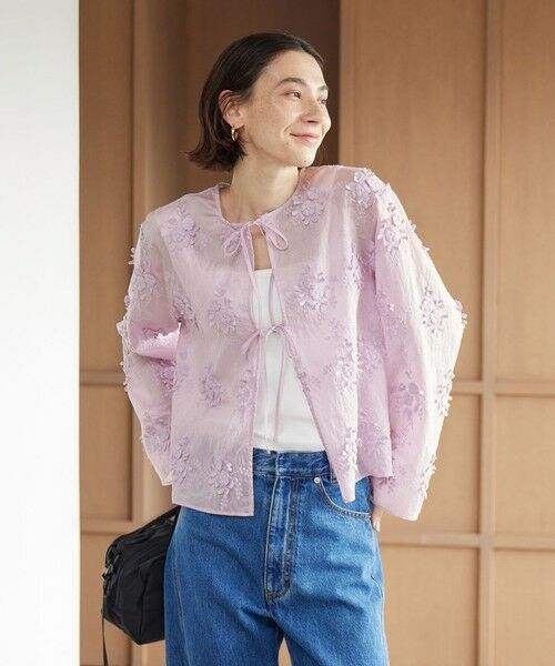 BEAUTY&YOUTH UNITED ARROWS / ビューティー&ユース ユナイテッドアローズ シャツ・ブラウス | セルロースナイロン エンブロイダリーシャツ 2WAY | 詳細22