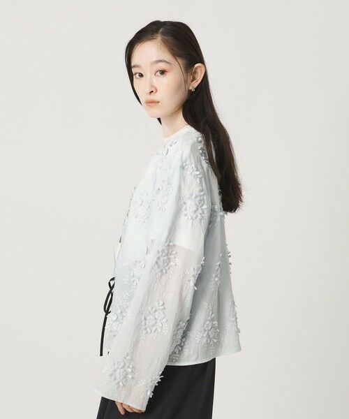 BEAUTY&YOUTH UNITED ARROWS / ビューティー&ユース ユナイテッドアローズ シャツ・ブラウス | セルロースナイロン エンブロイダリーシャツ 2WAY | 詳細28