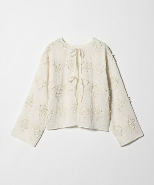 BEAUTY&YOUTH UNITED ARROWS / ビューティー&ユース ユナイテッドアローズ シャツ・ブラウス | セルロースナイロン エンブロイダリーシャツ 2WAY(その他3)