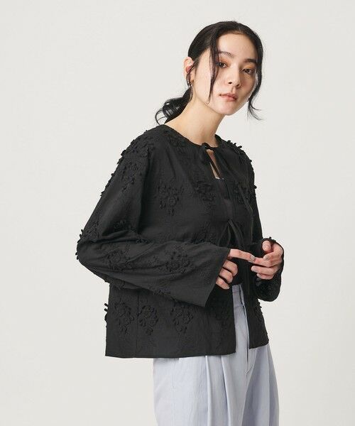 BEAUTY&YOUTH UNITED ARROWS / ビューティー&ユース ユナイテッドアローズ シャツ・ブラウス | セルロースナイロン エンブロイダリーシャツ 2WAY | 詳細29