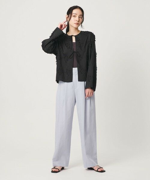 BEAUTY&YOUTH UNITED ARROWS / ビューティー&ユース ユナイテッドアローズ シャツ・ブラウス | セルロースナイロン エンブロイダリーシャツ 2WAY | 詳細30