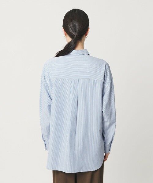 BEAUTY&YOUTH UNITED ARROWS / ビューティー&ユース ユナイテッドアローズ シャツ・ブラウス | 【WEB限定】ストライプ レギュラーシャツ | 詳細13