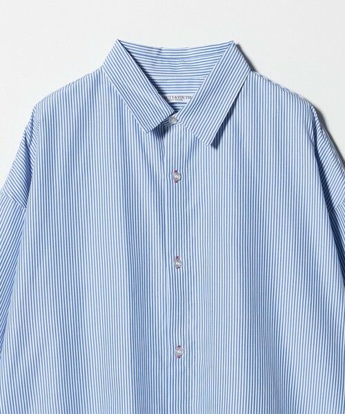 BEAUTY&YOUTH UNITED ARROWS / ビューティー&ユース ユナイテッドアローズ シャツ・ブラウス | 【WEB限定】ストライプ レギュラーシャツ | 詳細16