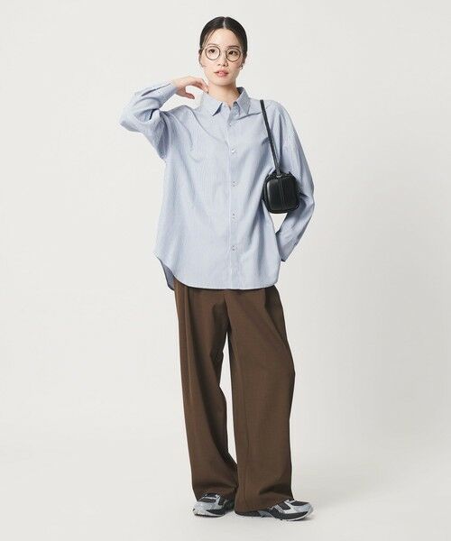 BEAUTY&YOUTH UNITED ARROWS / ビューティー&ユース ユナイテッドアローズ シャツ・ブラウス | 【WEB限定】ストライプ レギュラーシャツ | 詳細10
