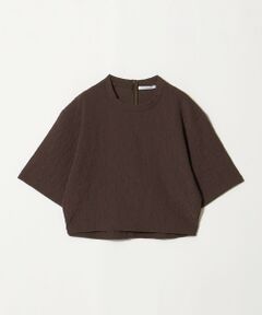 BEAUTY&YOUTH UNITED ARROWS / ビューティー&ユース ユナイテッドアローズ カットソー | ジャガード クルーネック 6分袖 プルオーバー