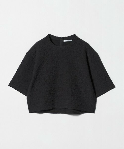 BEAUTY&YOUTH UNITED ARROWS / ビューティー&ユース ユナイテッドアローズ カットソー | ジャガード クルーネック 6分袖 プルオーバー | 詳細15