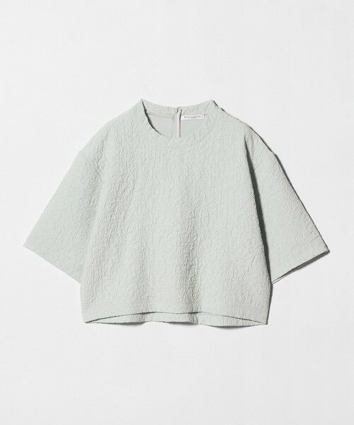 BEAUTY&YOUTH UNITED ARROWS / ビューティー&ユース ユナイテッドアローズ カットソー | ジャガード クルーネック 6分袖 プルオーバー | 詳細22