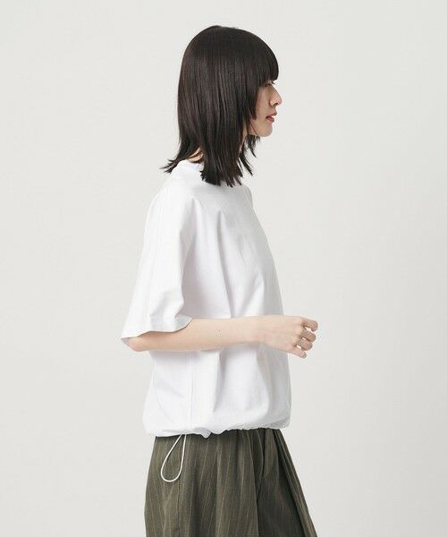 BEAUTY&YOUTH UNITED ARROWS / ビューティー&ユース ユナイテッドアローズ カットソー | ヘム ドローストリング 5分袖 Tシャツ | 詳細2