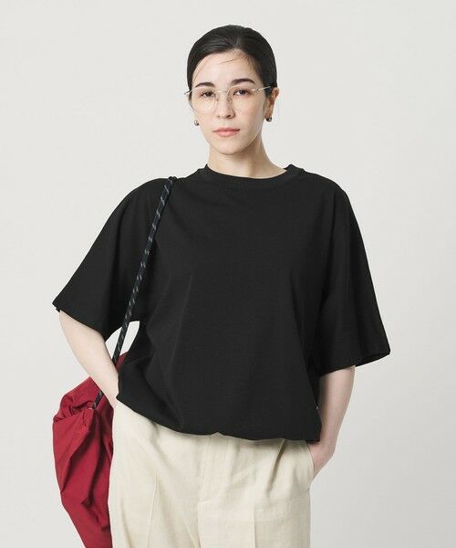 BEAUTY&YOUTH UNITED ARROWS / ビューティー&ユース ユナイテッドアローズ カットソー | ヘム ドローストリング 5分袖 Tシャツ | 詳細7