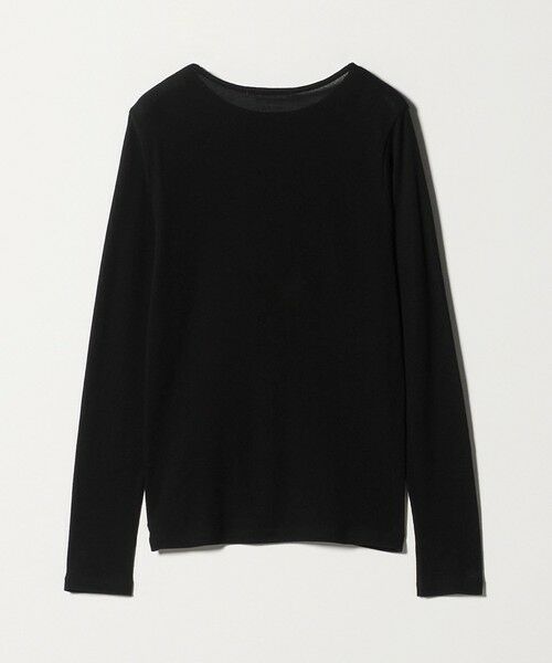 BEAUTY&YOUTH UNITED ARROWS / ビューティー&ユース ユナイテッドアローズ Tシャツ | ハイツイストコットン シアークレープ ロングスリーブTシャツ | 詳細10