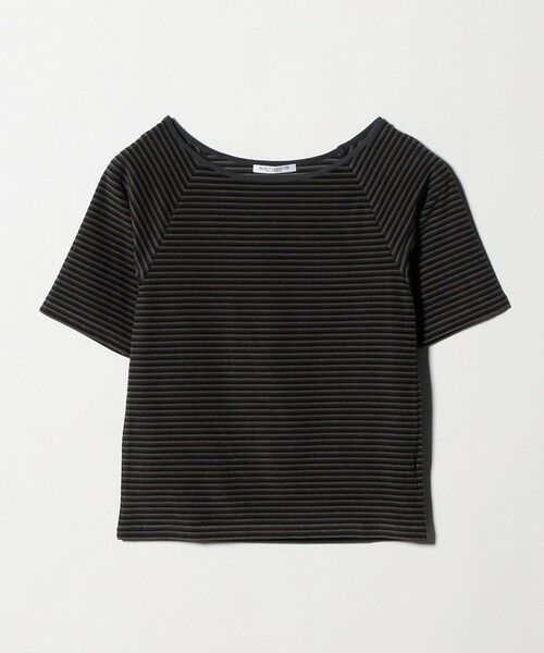 BEAUTY&YOUTH UNITED ARROWS / ビューティー&ユース ユナイテッドアローズ カットソー | コットン パイルボーダー 5分袖カットソー | 詳細4